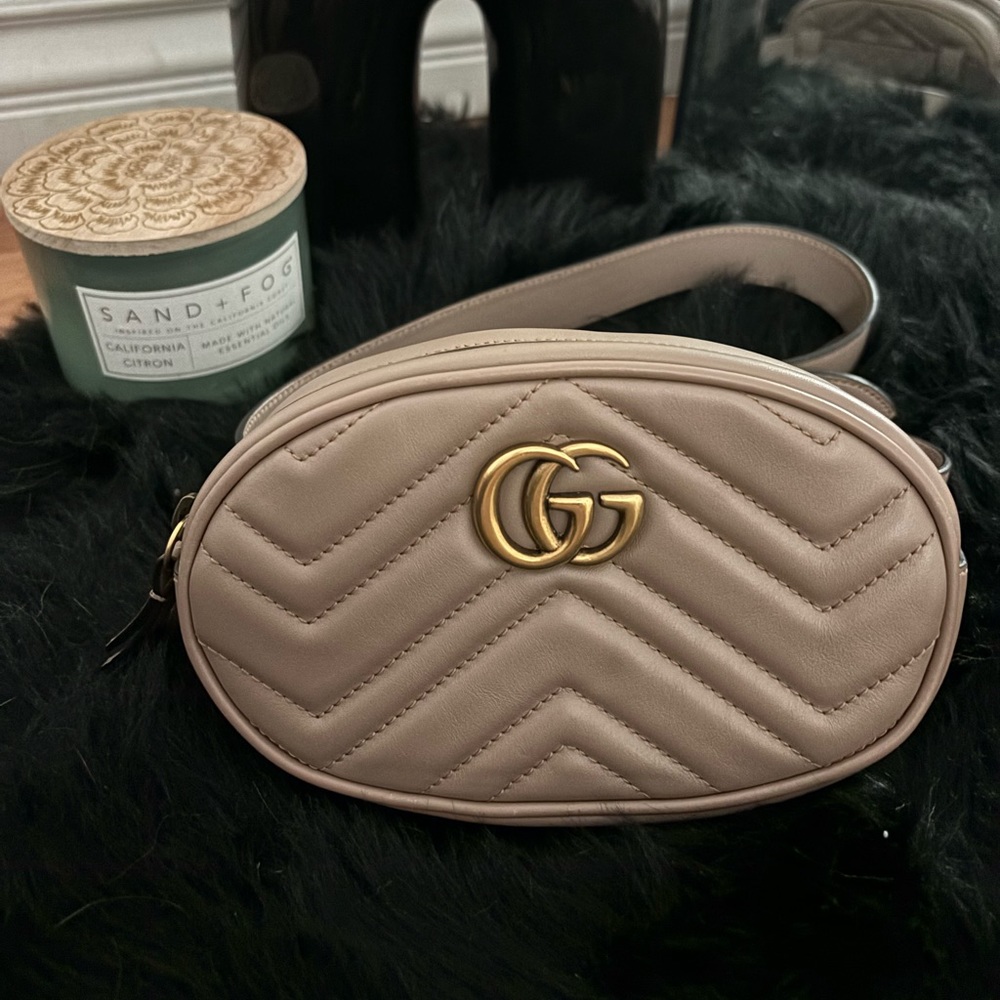 Gucci marmont belt bag